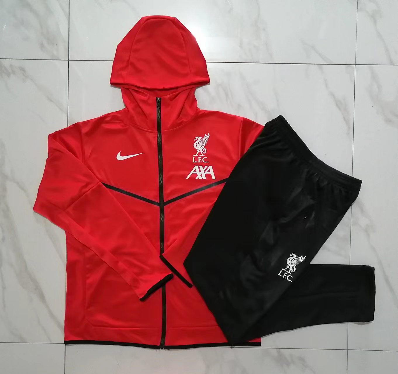 AAA Quality Liverpool 22/23 Hoodie Tracksuit - Red